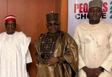 ADC Chieftain Rabiu Kwankwaso and NDC Officials