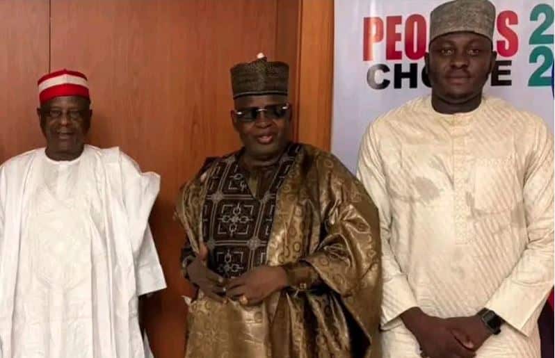 ADC Chieftain Rabiu Kwankwaso and NDC Officials