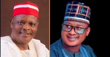 ADC Chieftains Rabiu Kwankwaso and Nafiu Bala Gombe