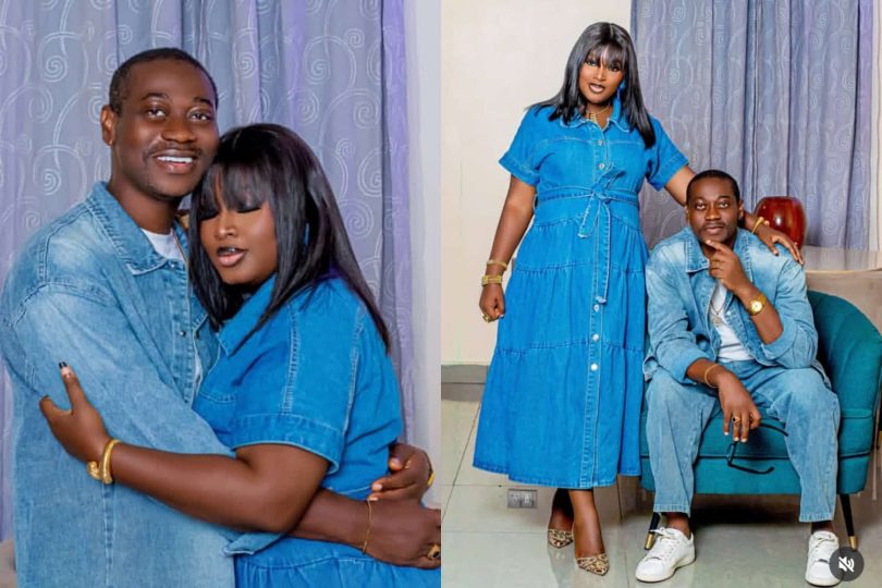 Actors Lateef Adedimeji and Mo Bimpe celebrate 4th wedding anniversary Kemi Filani blog min
