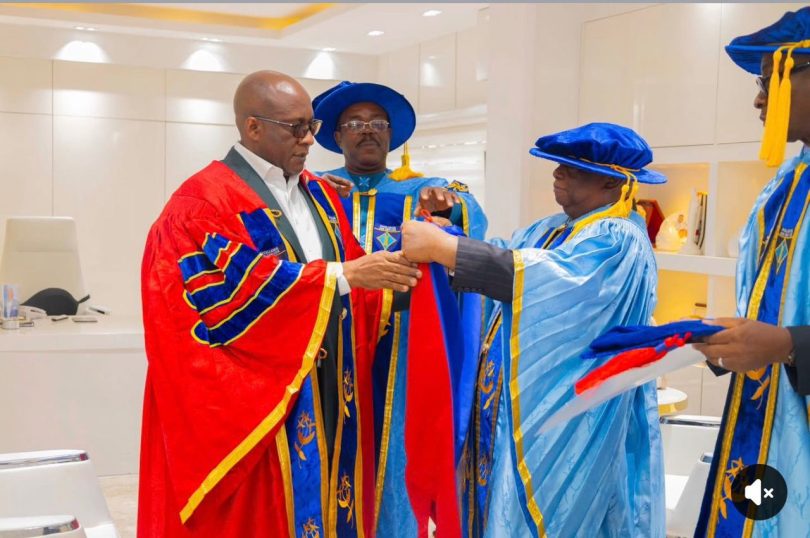 Air Peace boss Onyema bags honorary doctorate from ABSU 1