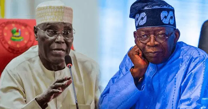 Alhaji Atiku Abubakar and President Bola Tinubu