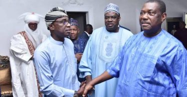 Alia shakes Akume benue