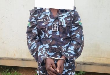 Arrested Police Officer