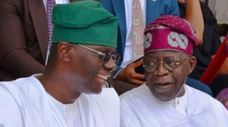Babajide Sanwo Olu and Bola Tinubu