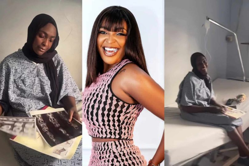 Blessing CEO calls on doctors as she shows off her scan results Kemi Filani blog