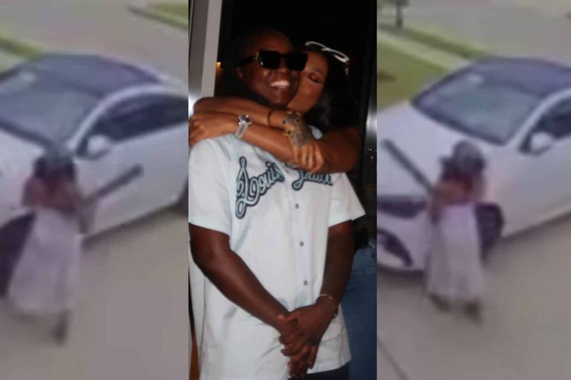 CCTV footage of BBNaija Angel threatening to break her partners car Kemi Filani blog