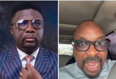 Comedian Seyi Law and Isaac Fayose