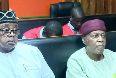 Darius Dickson Ishaku and Bello Yero