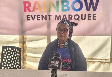 Director of De Rainbow Event Centre Mrs Martina K. Yusuf