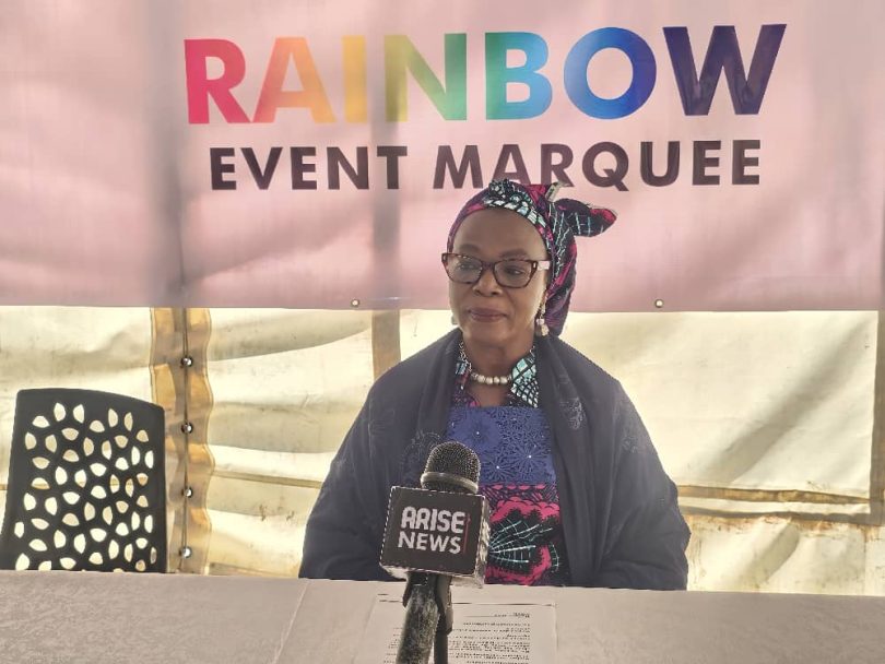 Director of De Rainbow Event Centre Mrs Martina K. Yusuf