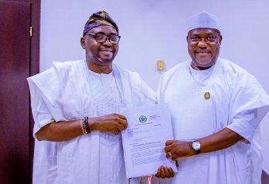 Ex Minister of Power Adebayo Adelabu and SGF Akume