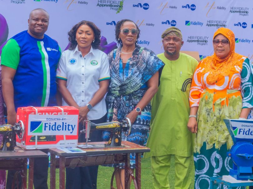 Fidelity Bank sewing grinding machines