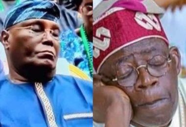 Former Vice President Atiku Abubakar and President Bola Tinubu e1777222349878