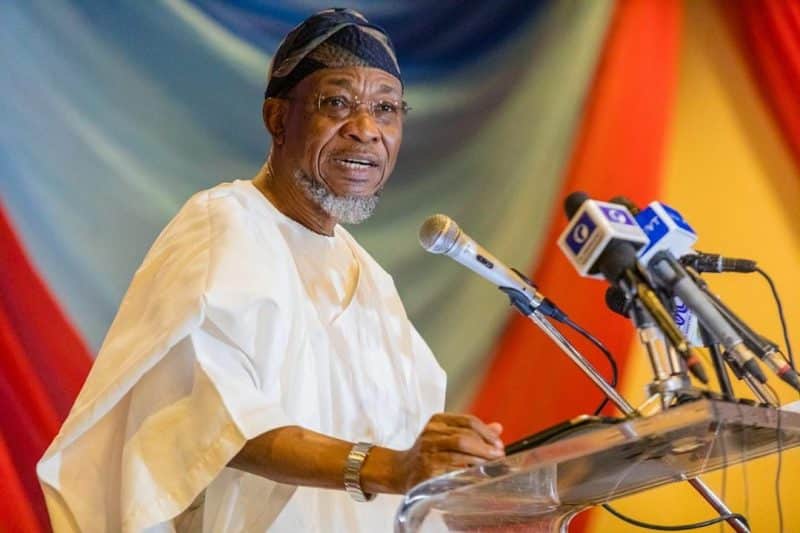 Former governor of Osun State Rauf Aregbesola
