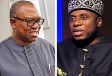 Former presidential candidate Peter Obi and ex gov of Rivers State Rotimi Amaechi