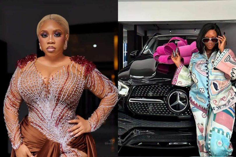From me to me Wumi Toriola gifts herself a brand new Mercedes Benz Kemi Filani blog