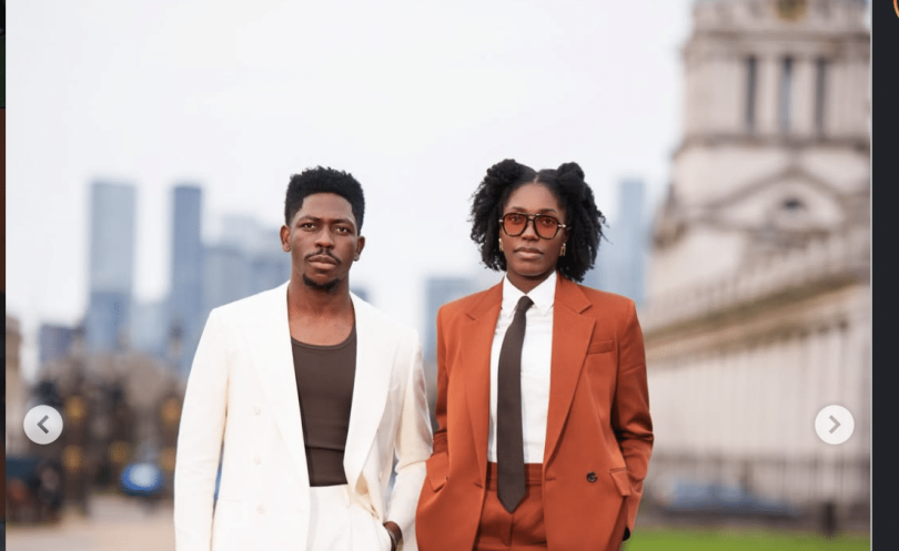 Gospel Singer Moses Bliss and Wife