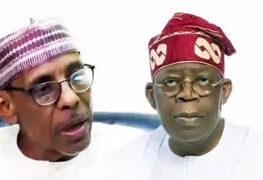Hakeem Baba Ahmed and Bola Tinubu