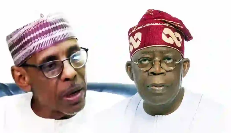 Hakeem Baba Ahmed and Bola Tinubu