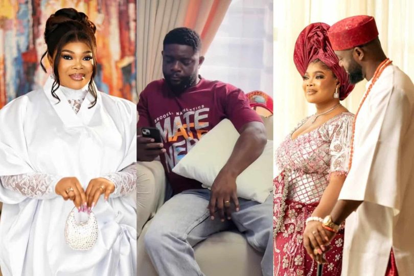 He is always wearing his ring even while cooking Ruby Ojiakor praises husband Kemi Filani blog 1