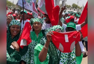 Images from the controversial Kano rally