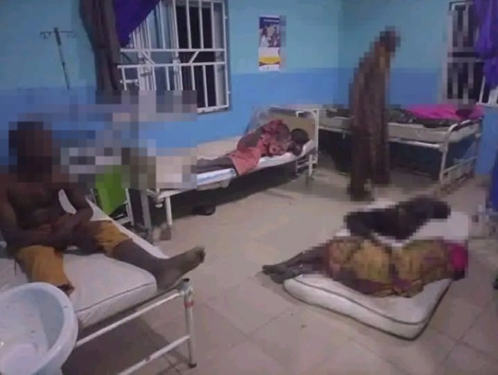 Injured victims receiving medical treatment.Credit Kasim Isa Muhammad