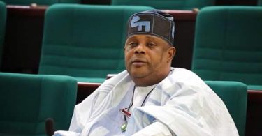James Abiodun Faleke in House of Reps Chamber
