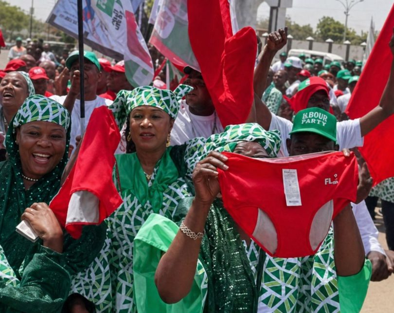 Kano underwear campaigners