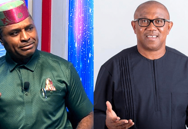 Kenneth Okonkwo and Peter Obi