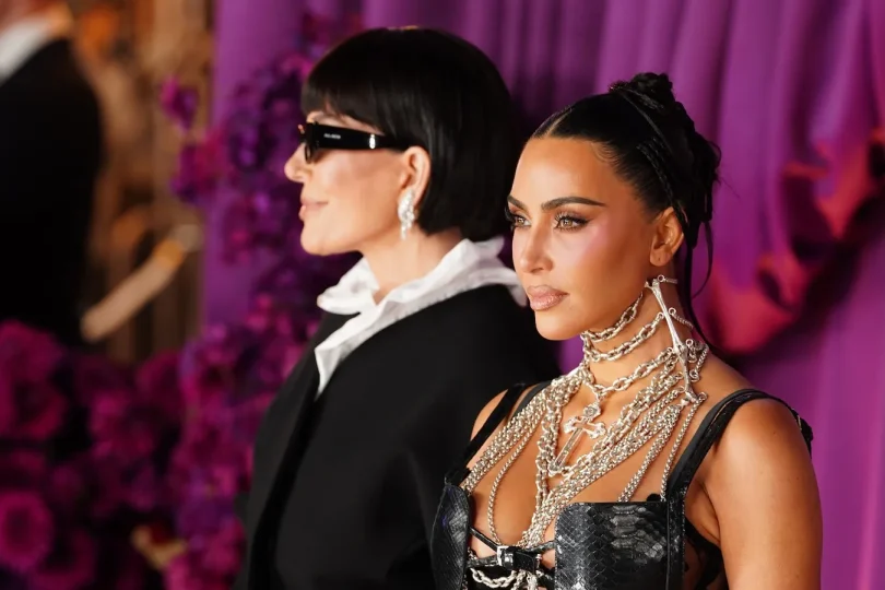 Kim Kardashian Kris Jenner 2