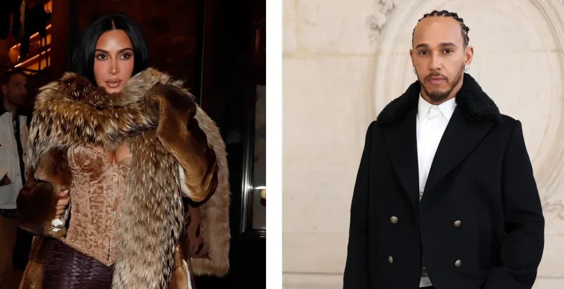 Kim Kardashian seen leaving Prada in Aspen Lewis Hamilton attends Dior Homme Menswear show during Pa