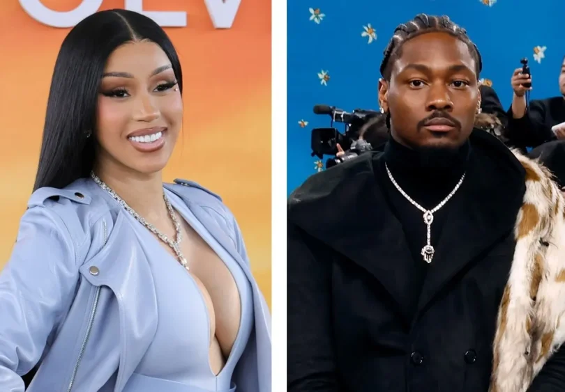 L Cardi B at Revolve Festival R Stefon Diggs at the Met Gala 1