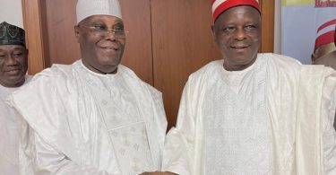 L R Ex vice president Atiku Abubakar and former presidential candidate Rabiu Kwankwaso e177644692614