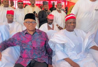 L R Former Presidential Candidates Peter Obi Rabiu Kwankwaso