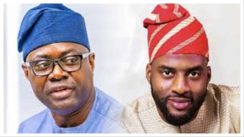 L R Oyo State Governor Seyi Makinde and House of Assembly Speaker Adebowale Ogundoyin 1