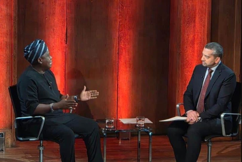 Left Special Adviser to President Bola Tinubu on Media and Policy Communication Daniels Bwala Right