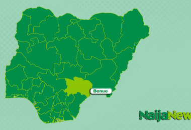 Map of Benue State Nigeria