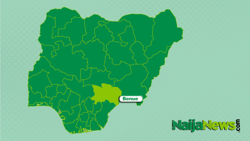 Map of Benue State Nigeria