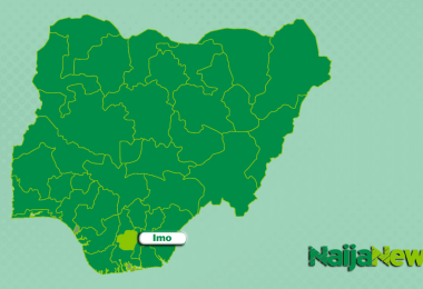 Map of Imo State Nigeria