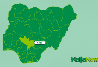 Map of Kogi State Nigeria
