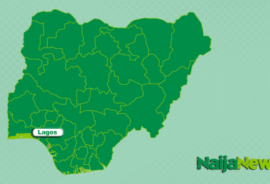 Map of Lagos State Nigeria