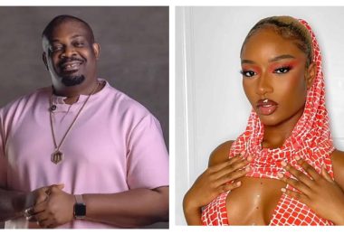 Music Producer Don Jazzy and Ayra Starr