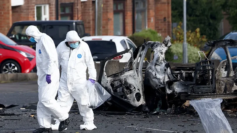 New IRA Car Bomb