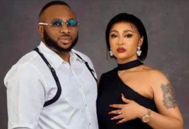 Olakunle Churchill and actress Rosy Meurer