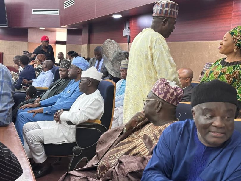 PDP Leaders at Supreme Court