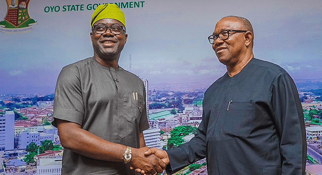 Peter Obi meets Wike