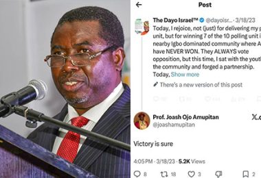 Professor Joash Ojo Amupitan SAN