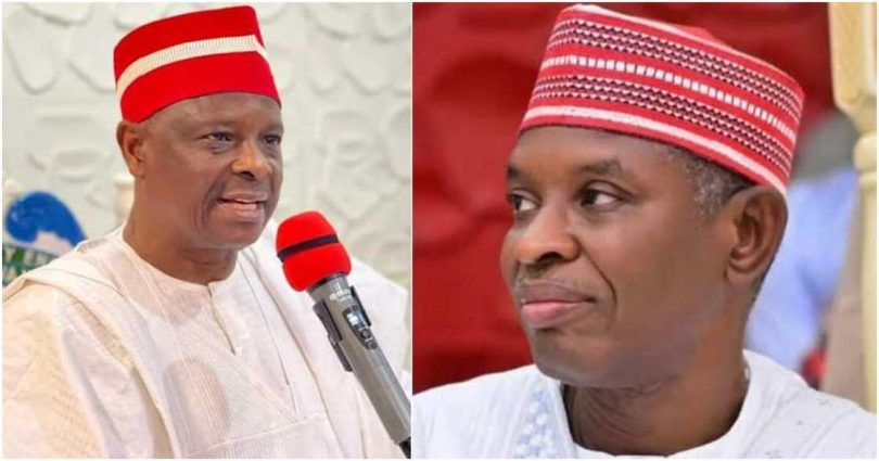 Rabiu Kwankwaso and Governor Abba Kabir Yusuf