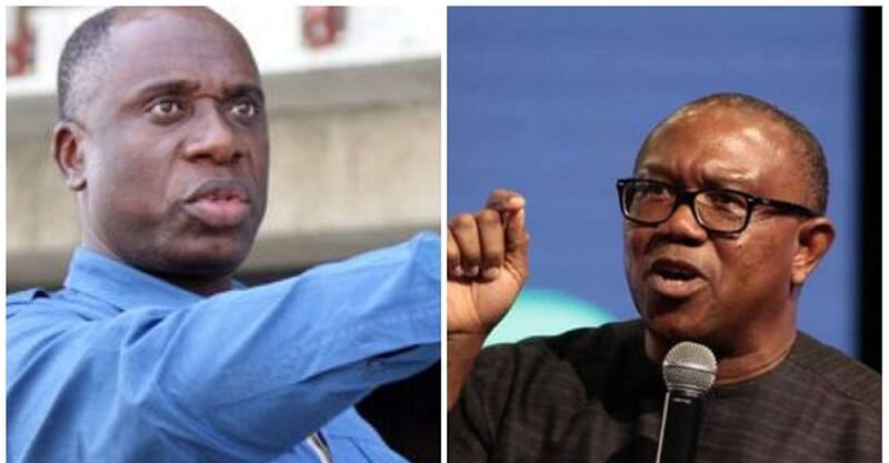 Rotimi Amaechi and Peter Obi